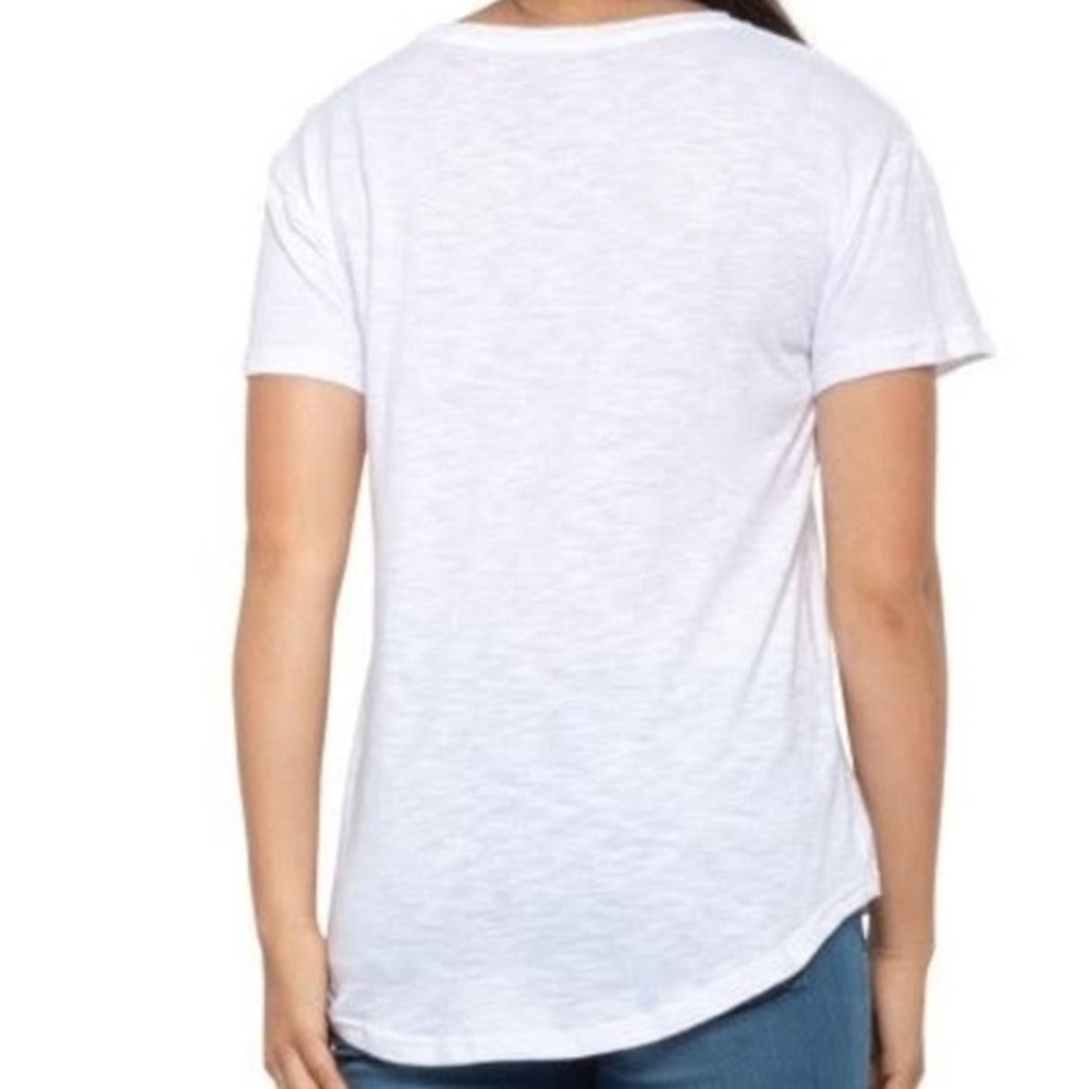 Rae Dunn White “BLESSED” Women’s T-Shirt NWT - Picture 2 of 3